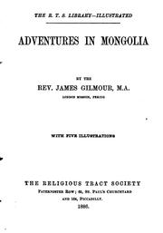 Cover of: Adventures in Mongolia