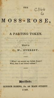 Cover of: moss-rose: a parting token.