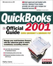 Cover of: QuickBooks 2001: the official guide