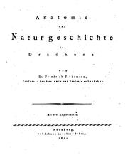 Cover of: Anatomie und Naturgeschichte des Drachens