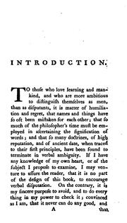 Cover of: An Essay on the Nature and Immutability of Truth, in Opposition to Sophistry and Scepticism by James Beattie