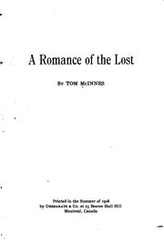 Cover of: A Romance of the Lost