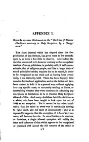 Cover of: Appendices to the Sermon Preached by the Rev. E.B. Pusey, D.D. on the Fifth of November, 1837 ...