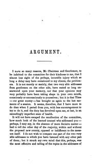Cover of: Argument for the Division of Worcester County: On the Petition of O.L. Huntley and Others ...