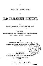 Cover of: A popular abridgement of Old Testament history