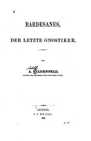 Cover of: Bardesanes, der letzte Gnostiker