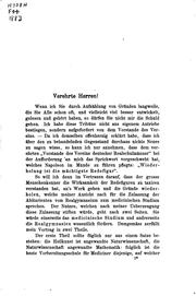 Cover of: Über die Vorbildung zum Studium der Medicin by Adolf Fick
