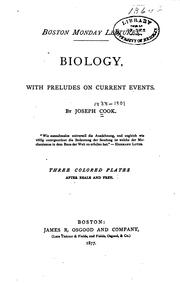 Cover of: Biology: With Preludes on Current Events
