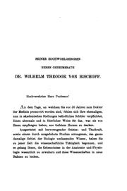 Cover of: Beiträge zur Biologie: Als Festgabe dem Anatomen und Physiologen th. L. W. Von Bischoff zum ...