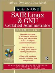 Cover of: SAIR Linux & GNU certified administrator: exam guide