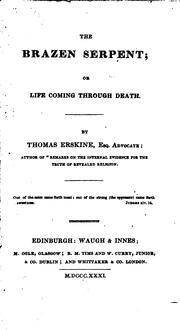 Cover of: The Brazen Serpent: Or, Life Coming Through Death