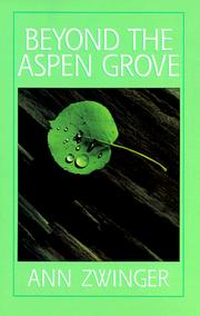 Cover of: Beyond the aspen grove