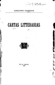 Cover of: Cartas litterárias
