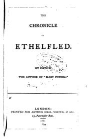 Cover of: The Chronicle of Ethelfled