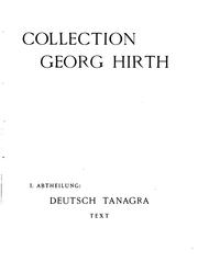 Cover of: Collection Georg Hirth