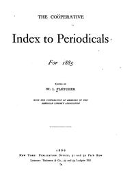 Cover of: The Coöperative Index to Periodicals ...