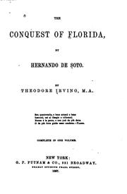 The conquest of Florida by Theodore Irving