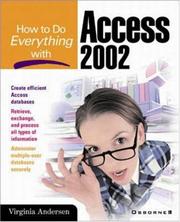 Cover of: How to do everything with Access 2002