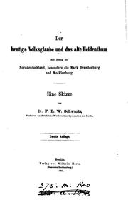 Cover of: Der heutige Voksglaube und das alte Heidenthum