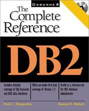 Cover of: DB2: the complete reference