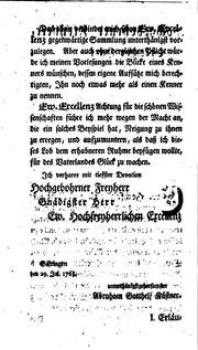 Cover of: Einige Vorlesungen in der Königlichen deutschen Gesellschaft zu Göttingen gehalten