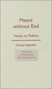 Means without end : notes on politics