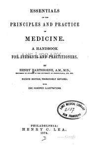 Cover of: Essentials of the Principles and Practice of Medicine: A Handbook for ...