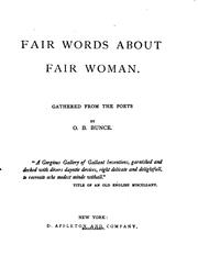 Cover of: Fair Words about Fair Woman