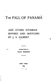 Cover of: The Fall of Panamá: And Other Isthmian Rhymes and Sketches