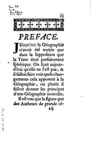 Cover of: Elements de geographie