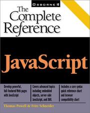 JavaScript by Thomas A. Powell
