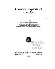 Cover of: Glorious Exploits of the Air