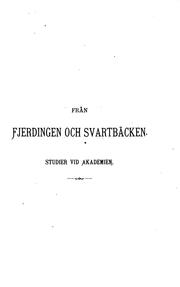 Cover of: Från Fjerdingen och Svartbäcken
