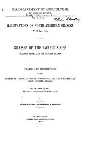 Cover of: Grasses of the Pacific Slope: Including Alaska and the Adjacent Islands. Plates and Descriptions ...
