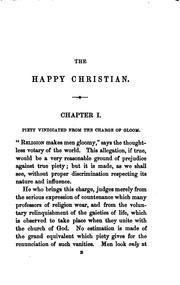 Cover of: The happy Christian; or, Piety the only foundation of true and substantial joy