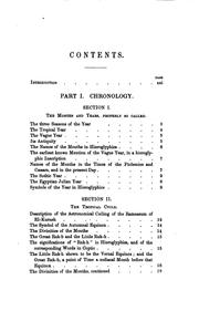 Cover of: Horæ Ægyptiacæ: or, The chronology of ancient Egypt