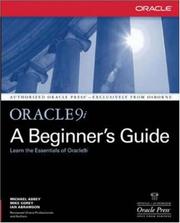 Cover of: Oracle9i: A Beginner's Guide