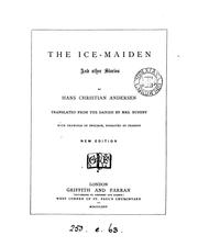 Cover of: The ice-maiden [and 3 other stories] tr. by mrs. Bushby