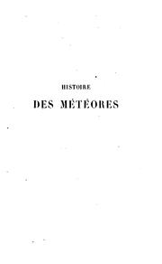 Cover of: Histoire des météores et des grands phénomènes de la nature ...