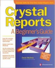 Crystal Reports by David McAmis
