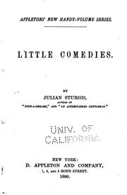 Cover of: Little Comedies