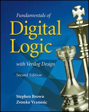 Fundamentals of digital logic with Verilog design by Stephen Brown, Zvonko G. Vranesic, Zvonko Vranesic