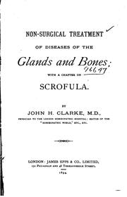 Cover of: Non-surgical Treatment of Diseases of the Glands and Bones