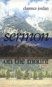 Cover of: Sermon on the Mount (Koinonia Publication)