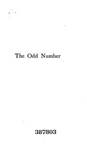 Cover of: The Odd Number: Thirteen Tales ..