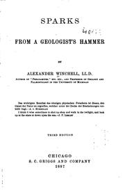 Cover of: Sparks from a Geologist's Hammer