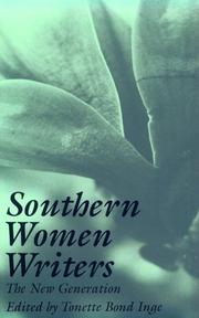 Cover of: Southern women writers: the new generation