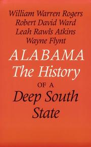 Cover of: Alabama: The History of a Deep South State