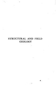 Cover of: Structural and Field Geology for Students of Pure and Applied Science: For ...