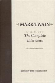 Mark Twain : the complete interviews